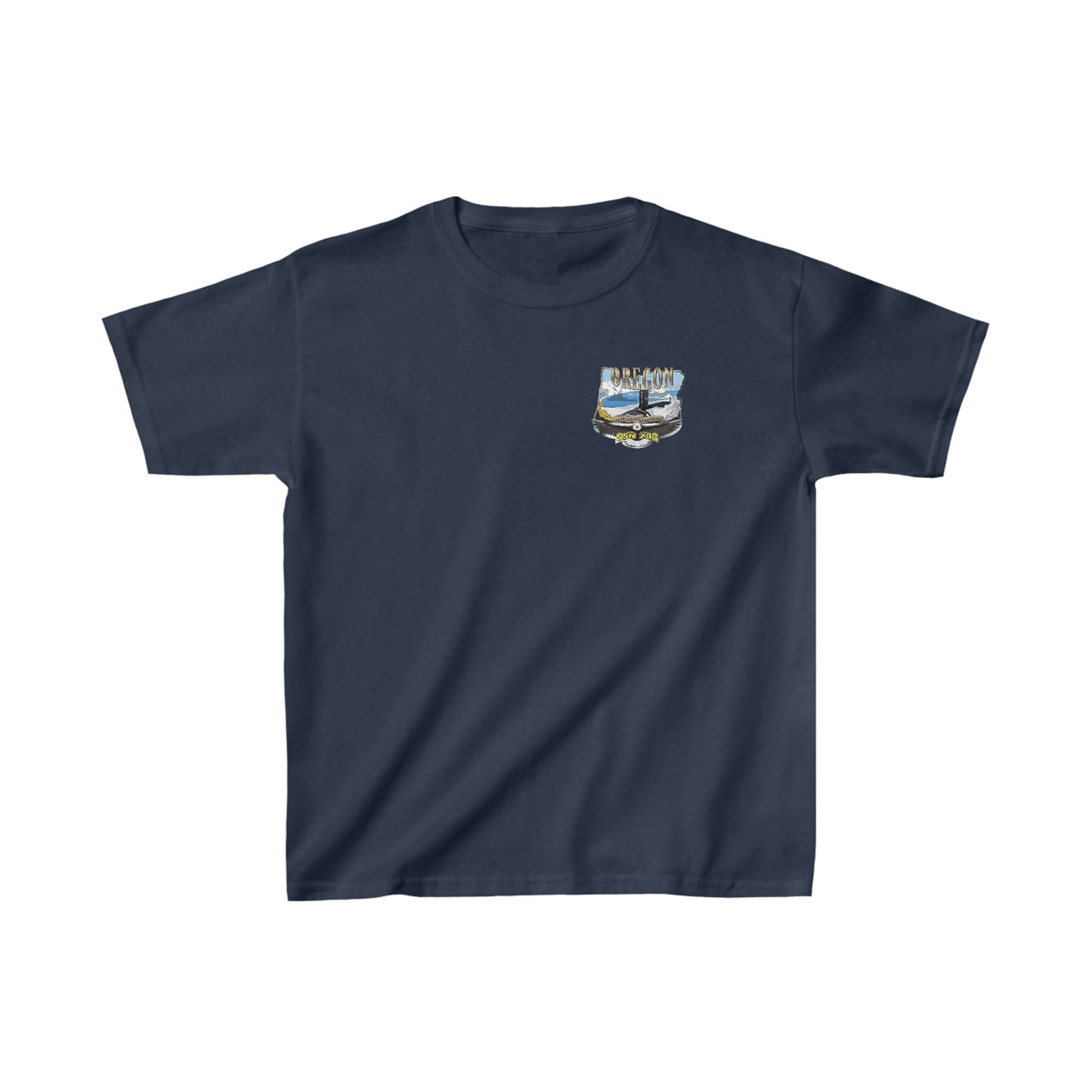USS Oregon Kids Heavy Cotton™ Tee