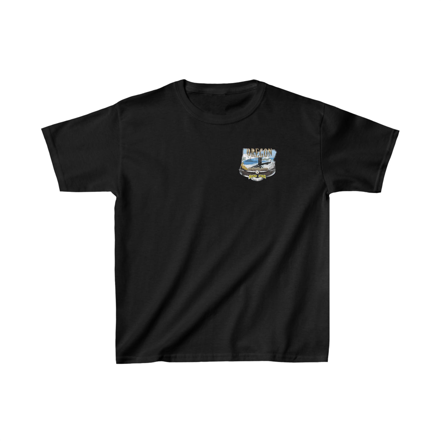 USS Oregon Kids Heavy Cotton™ Tee