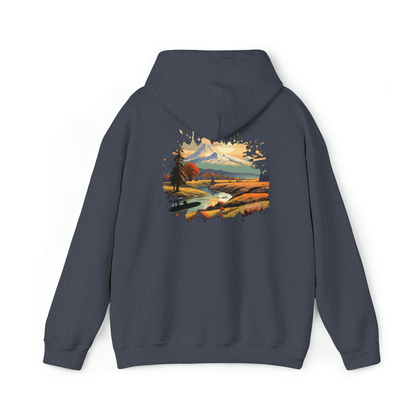 USS Oregon Unisex Heavy Blend™ Hooded Sweatshirt
