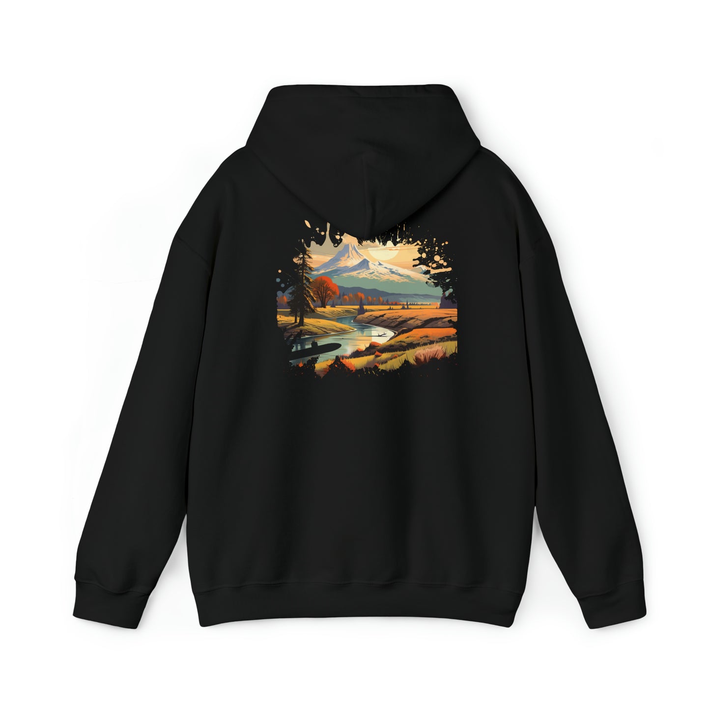 USS Oregon Unisex Heavy Blend™ Hooded Sweatshirt