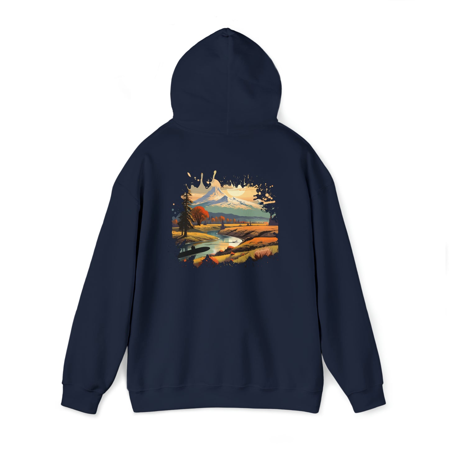 USS Oregon Unisex Heavy Blend™ Hooded Sweatshirt