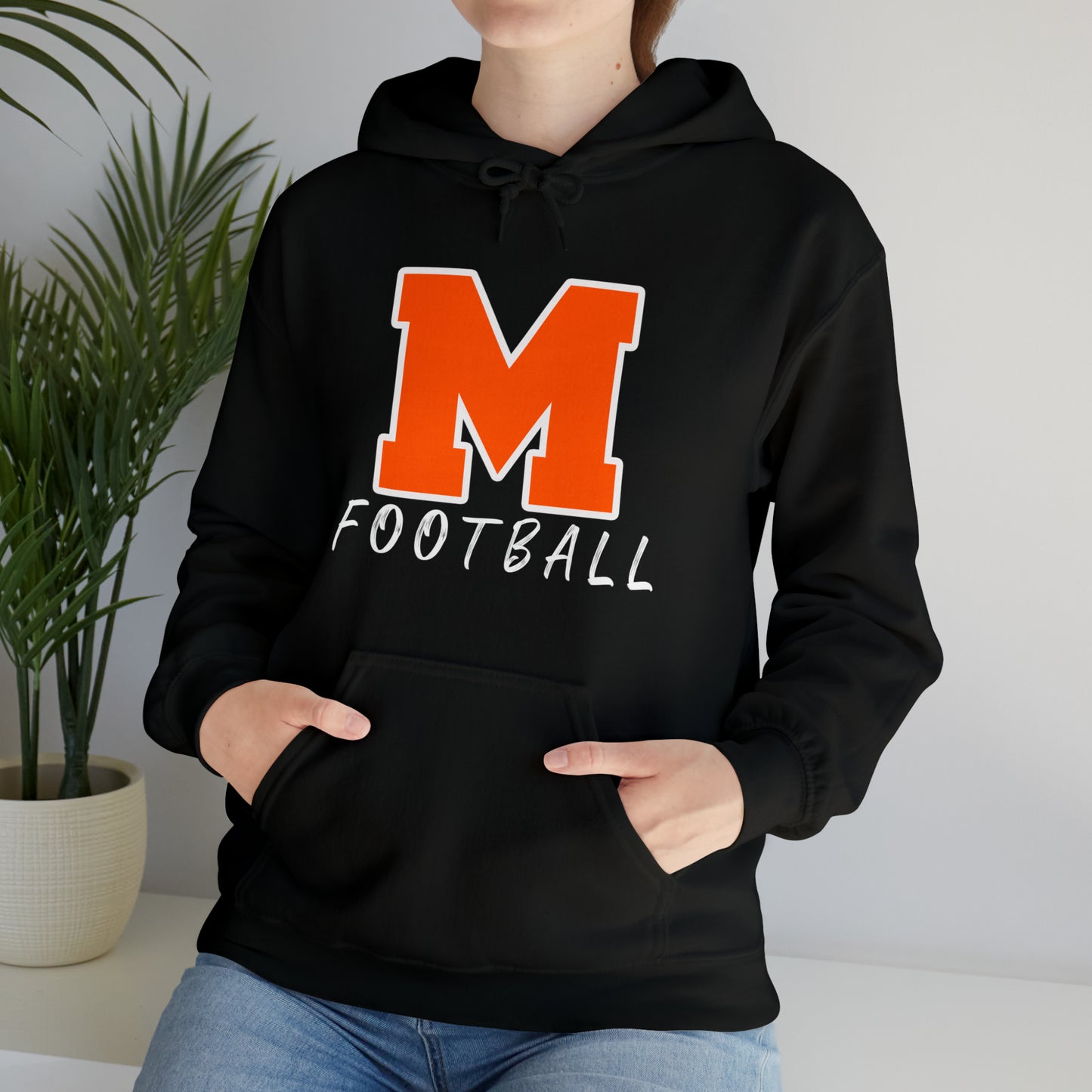 Montville Wolves Unisex Heavy Blend™ Hooded Sweatshirt