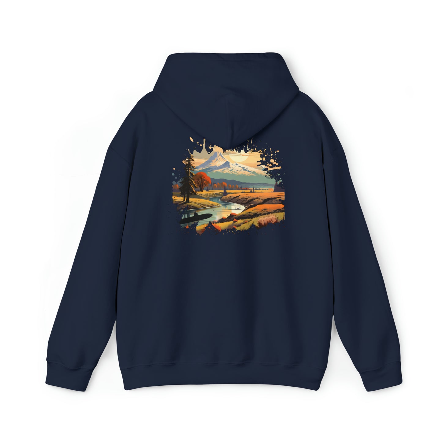 USS Oregon Unisex Heavy Blend™ Hooded Sweatshirt