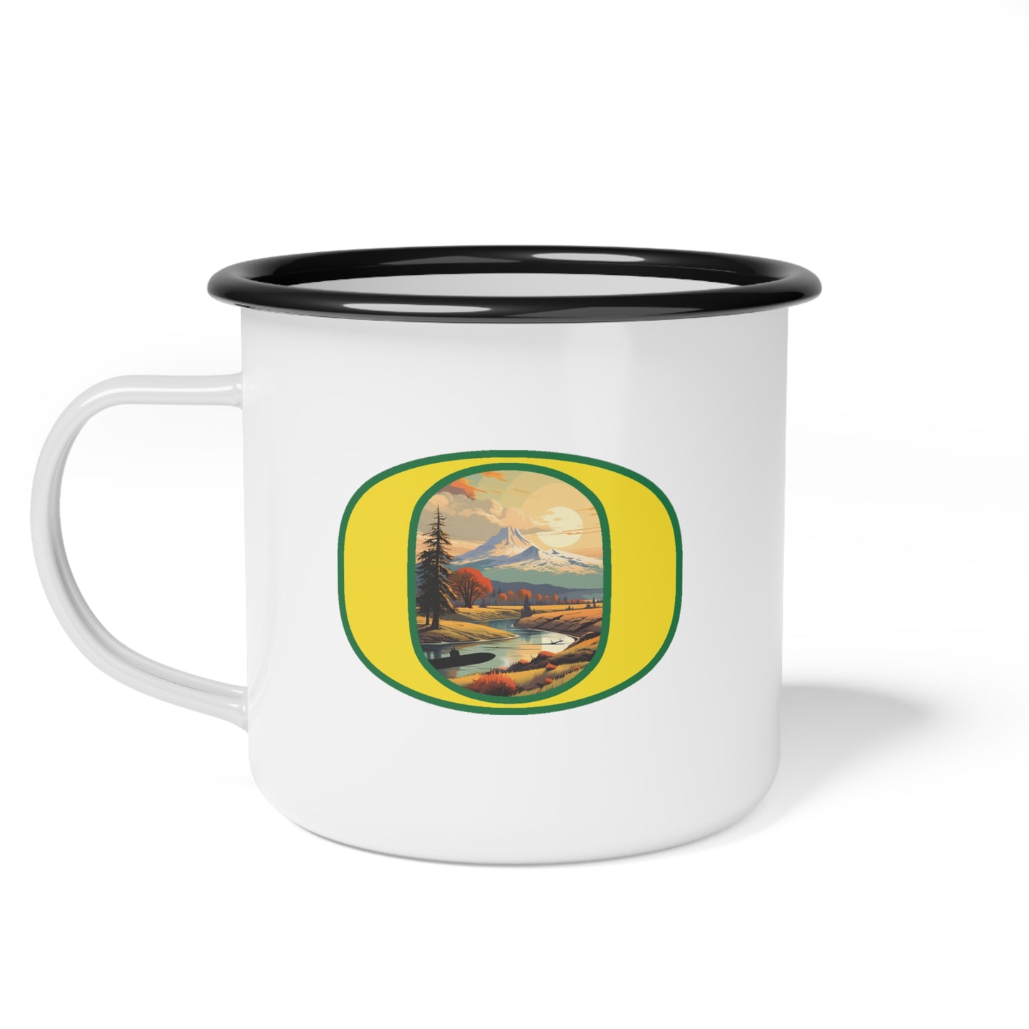 Oregon Enamel Camp Cup