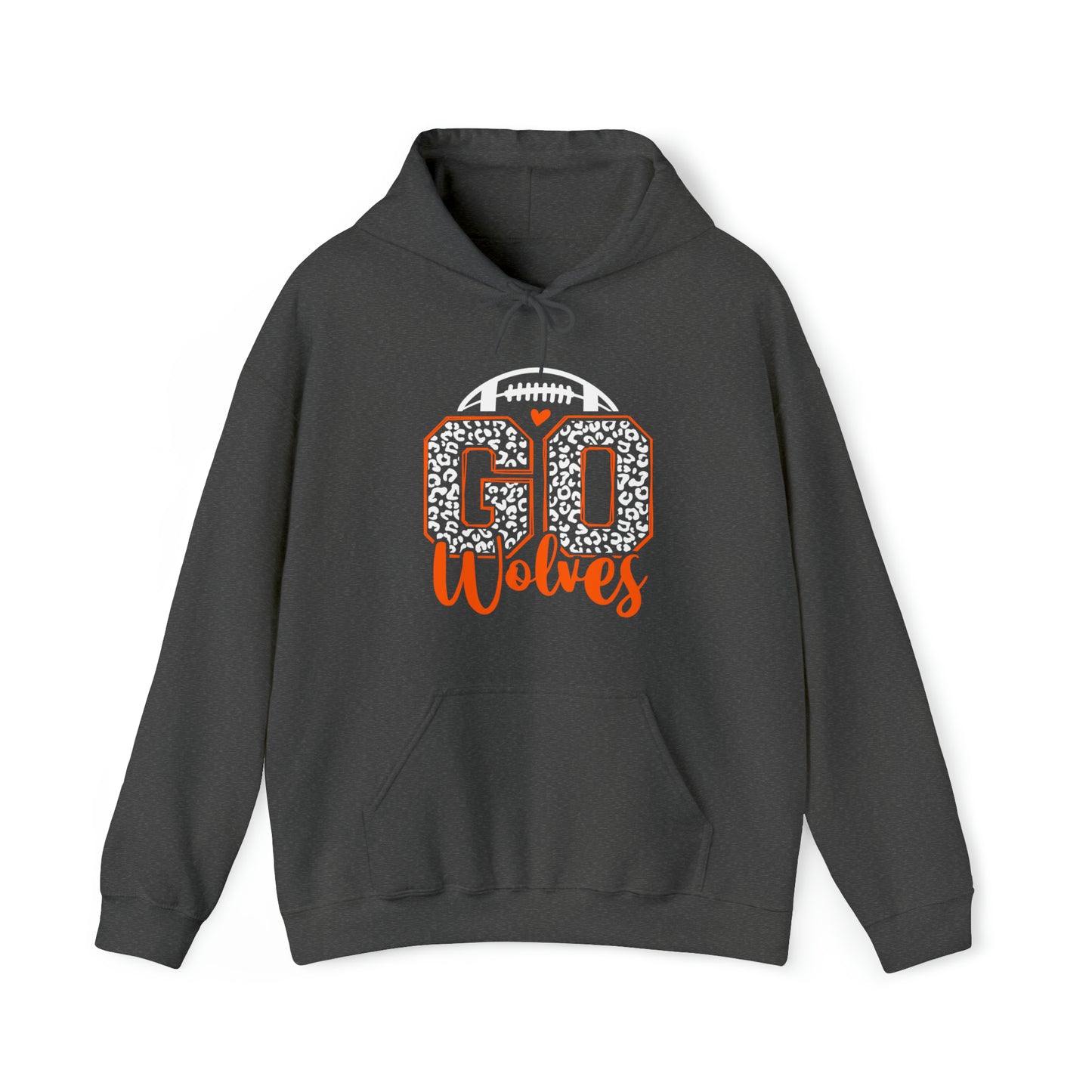 Montville Wolves Unisex Heavy Blend™ Hooded Sweatshirt