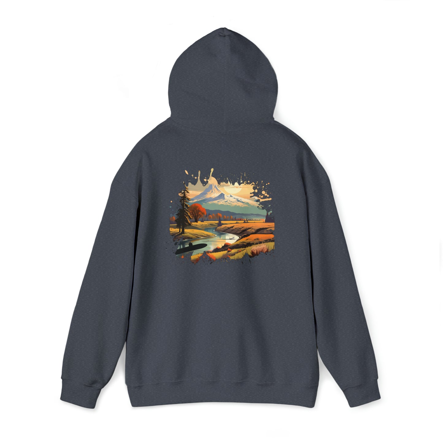 USS Oregon Unisex Heavy Blend™ Hooded Sweatshirt