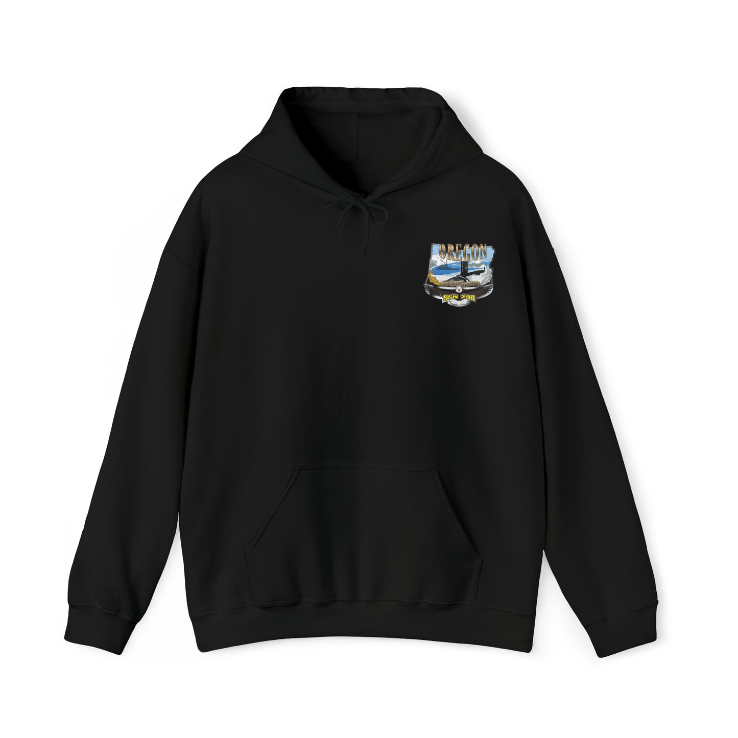 USS Oregon Unisex Heavy Blend™ Hooded Sweatshirt