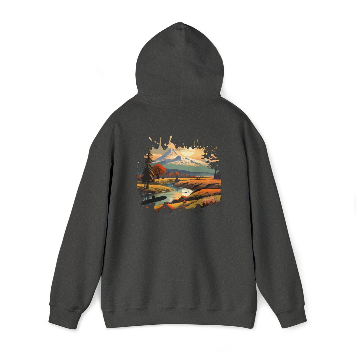 USS Oregon Unisex Heavy Blend™ Hooded Sweatshirt