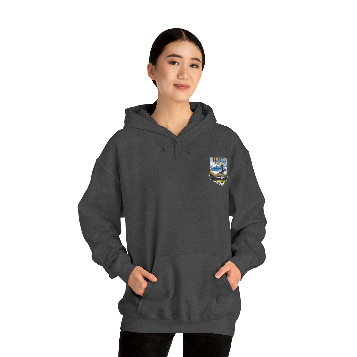 USS Oregon Unisex Heavy Blend™ Hooded Sweatshirt