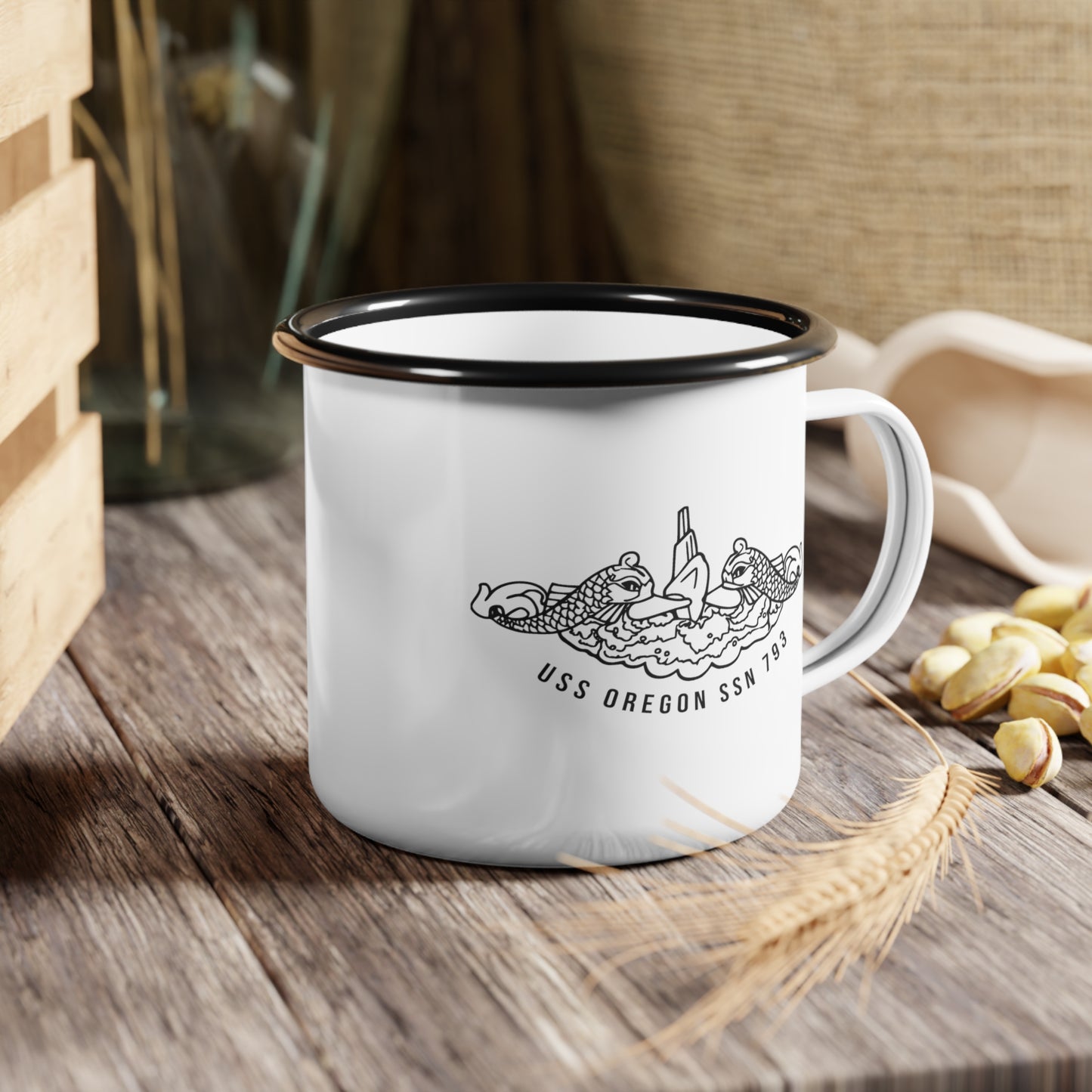 Oregon Enamel Camp Cup