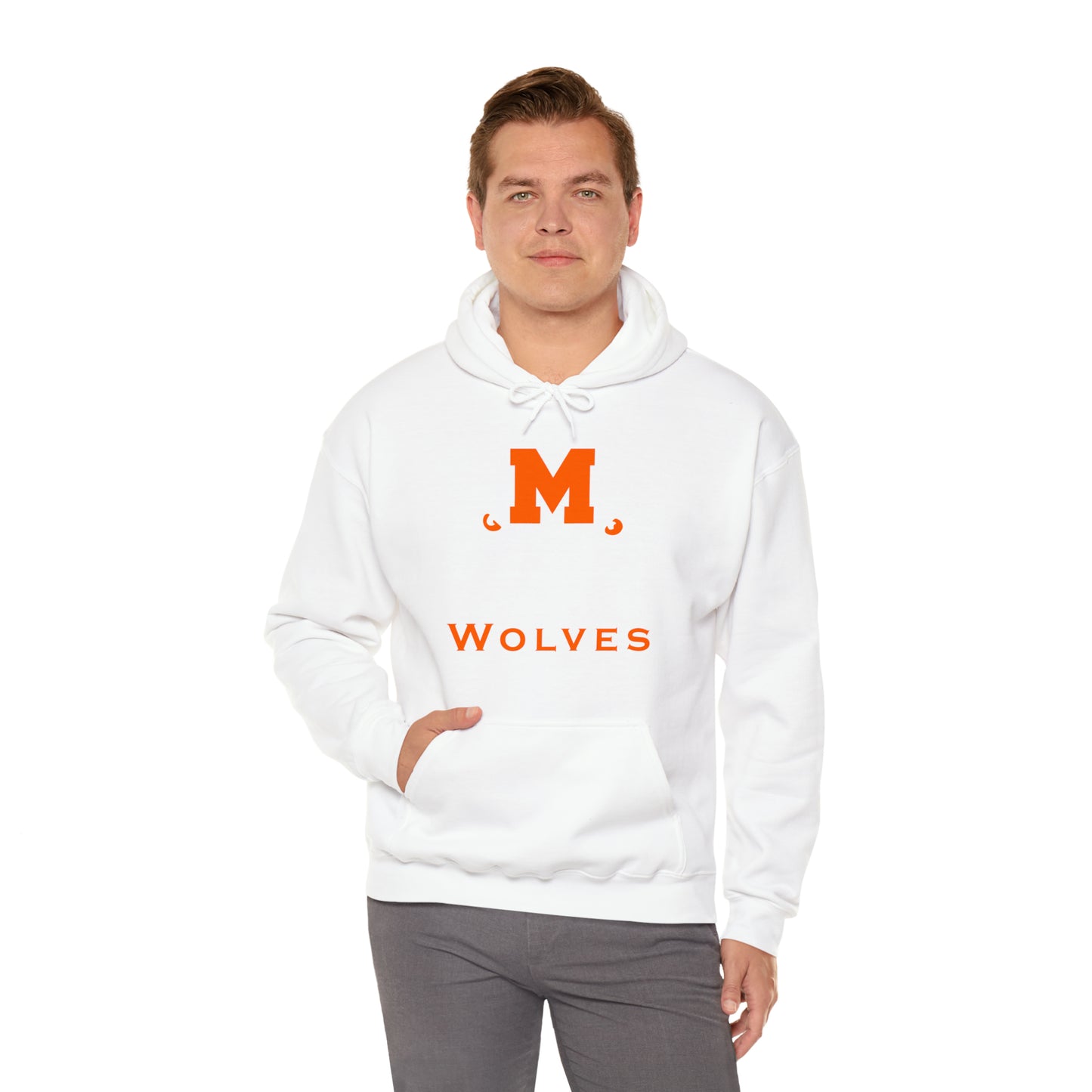 Montville Wolves Unisex Heavy Blend™ Hooded Sweatshirt