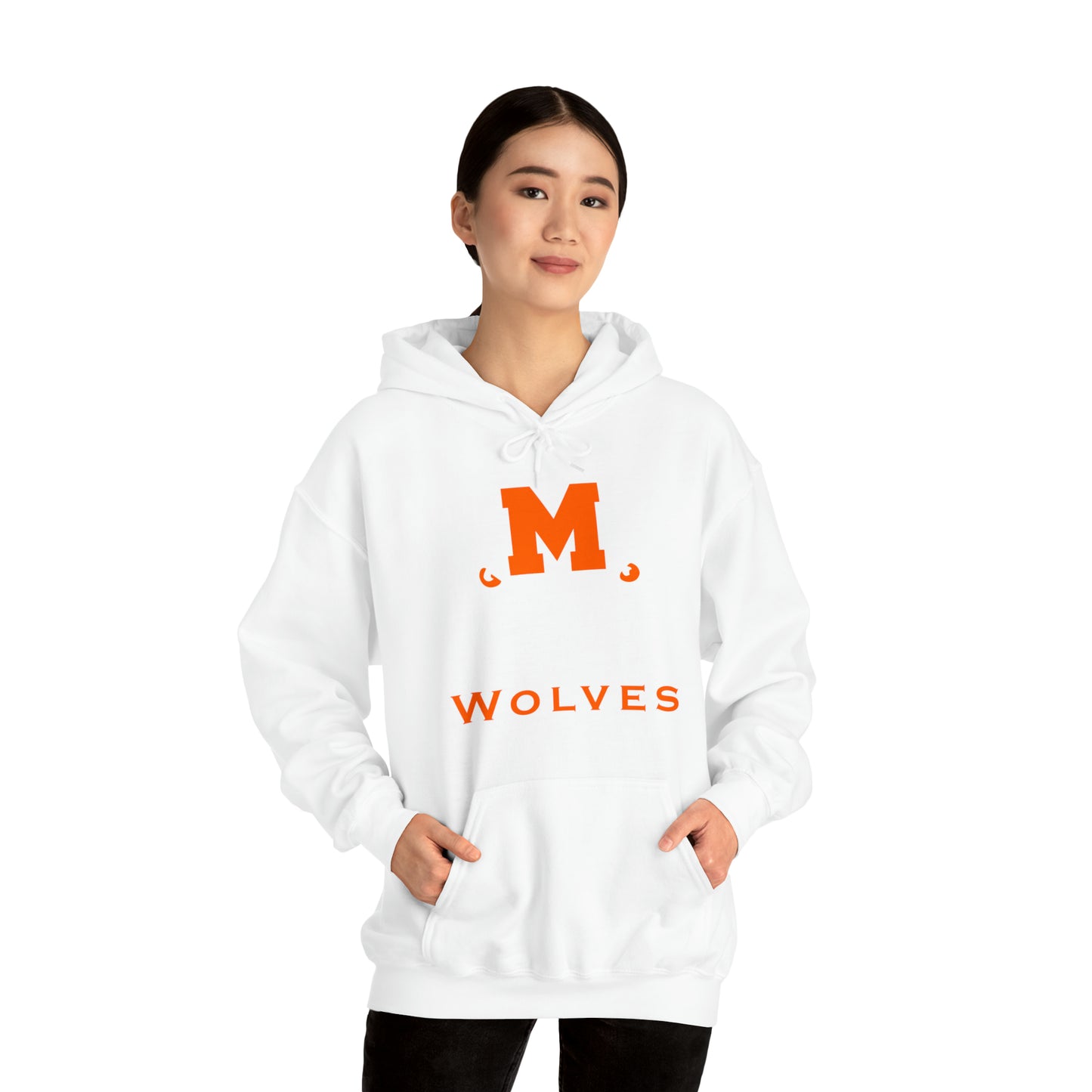 Montville Wolves Unisex Heavy Blend™ Hooded Sweatshirt