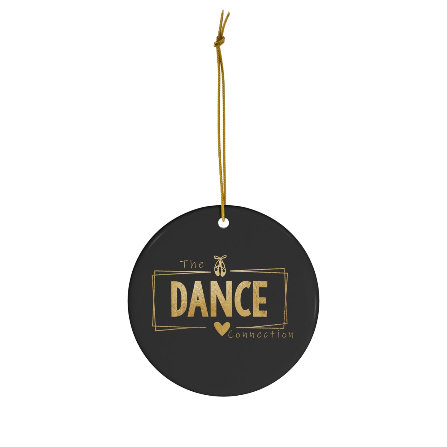 The Dance Connection Ceramic Ornament