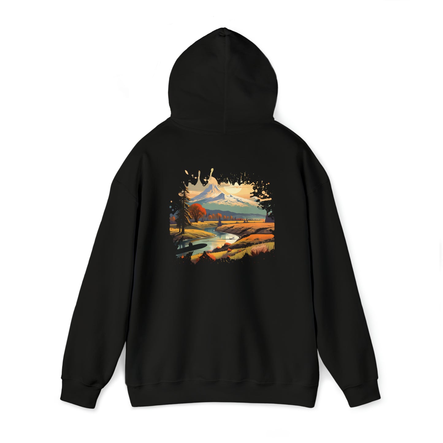 USS Oregon Unisex Heavy Blend™ Hooded Sweatshirt