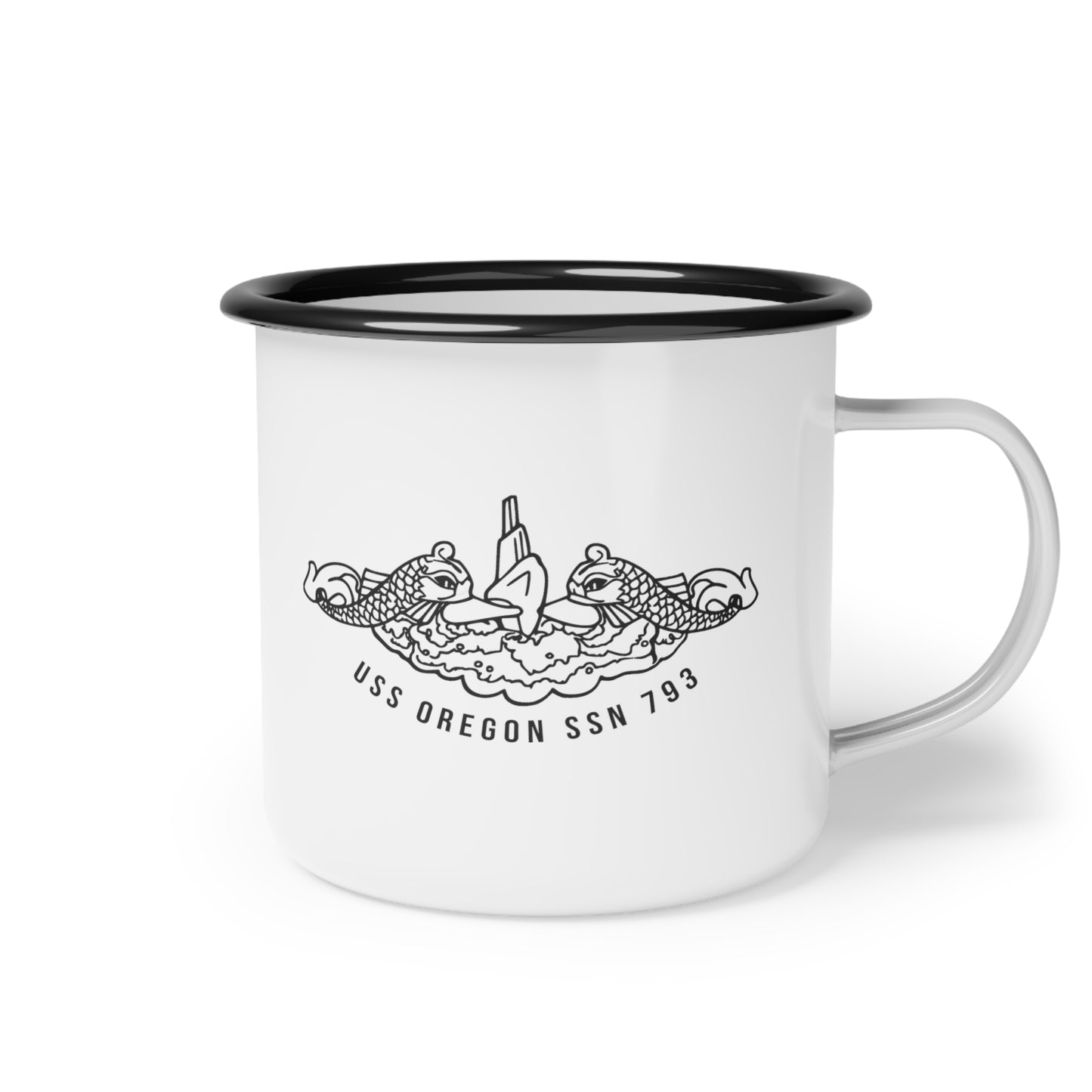 Oregon Enamel Camp Cup