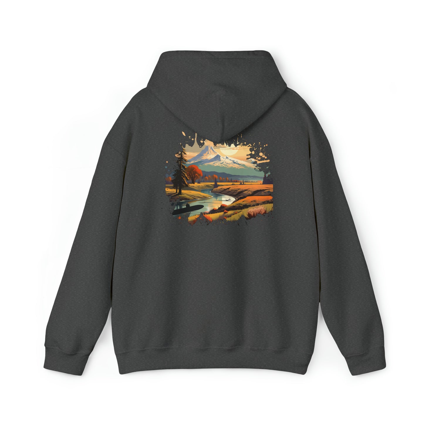 USS Oregon Unisex Heavy Blend™ Hooded Sweatshirt