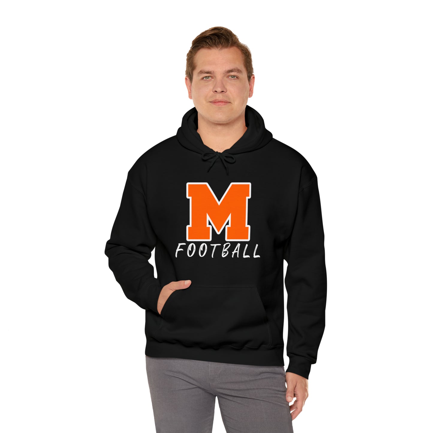 Montville Wolves Unisex Heavy Blend™ Hooded Sweatshirt