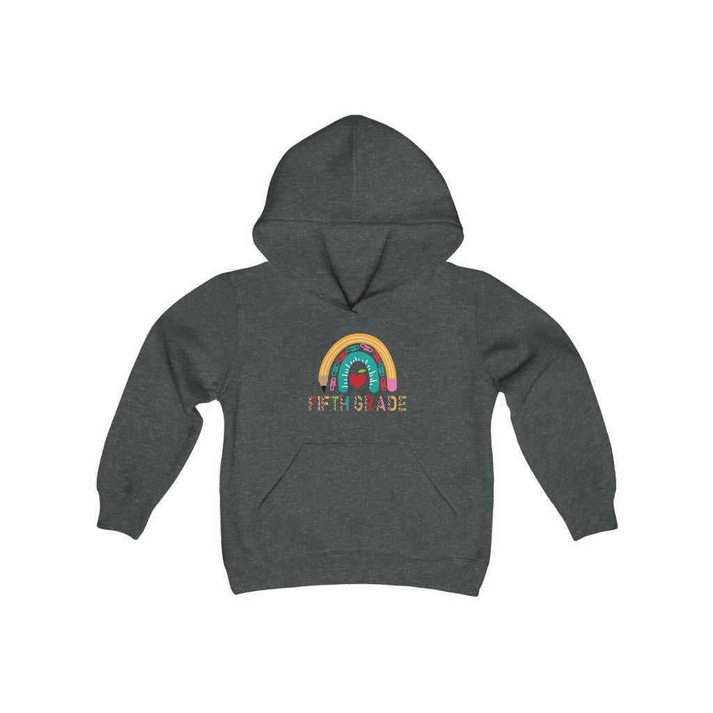 Oakdale Elementary Fifth Grade Youth Heavy Blend Hooded Sweatshirt