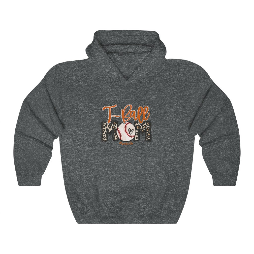 Montville Tee Ball Mom Unisex Heavy Blend™ Hooded Sweatshirt