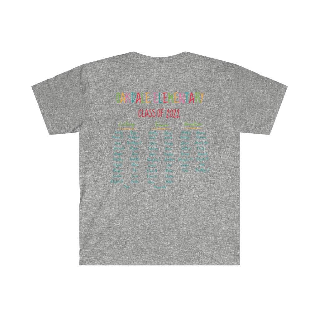Oakdale Elementary Fifth Grade Unisex Softstyle T-Shirt