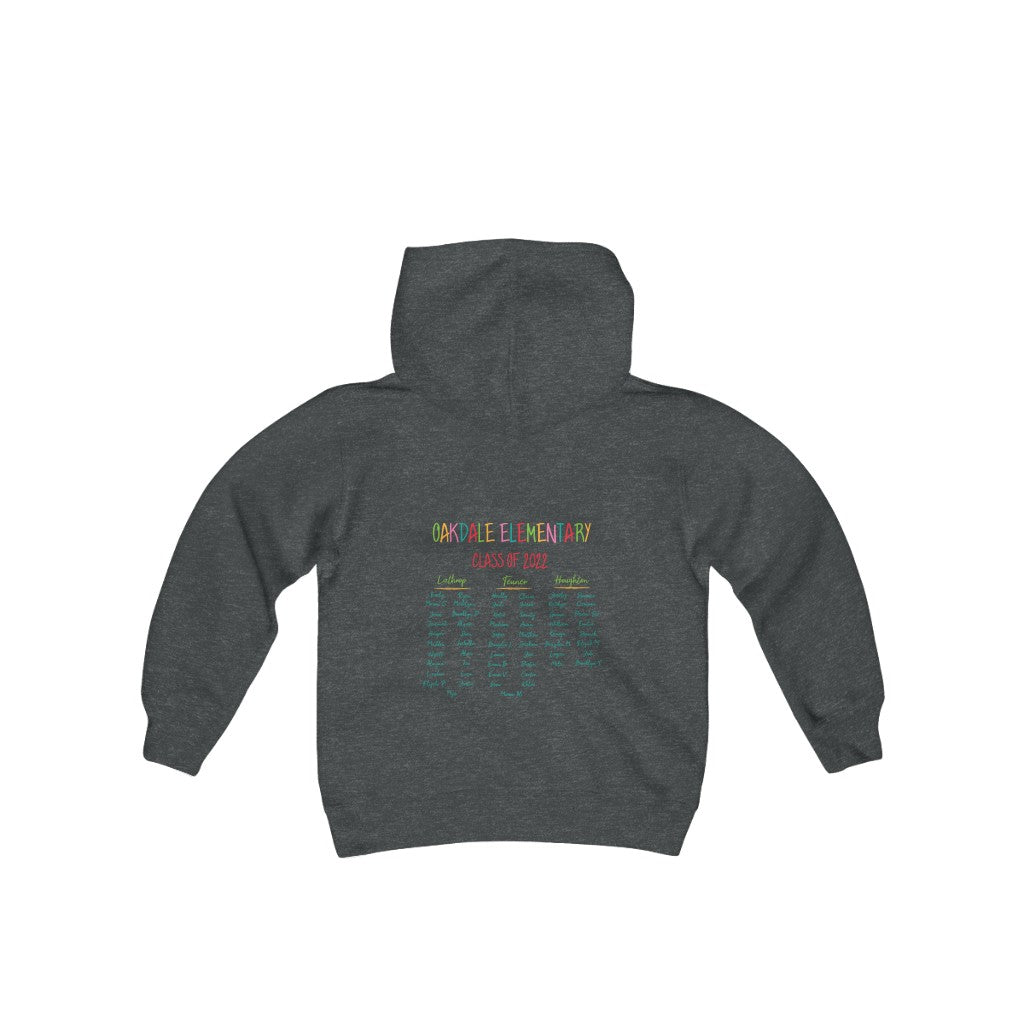 Oakdale Elementary Fifth Grade Youth Heavy Blend Hooded Sweatshirt
