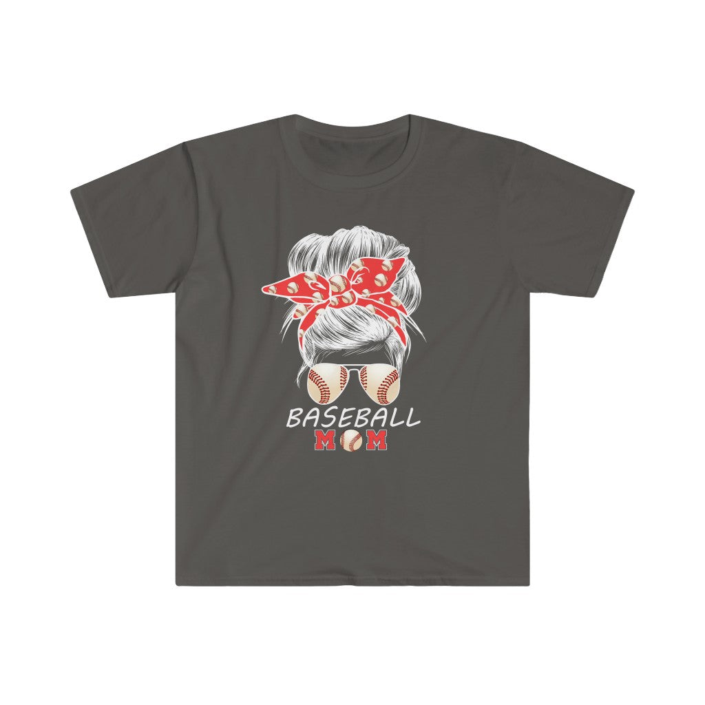 Baseball Mom Unisex Softstyle T-Shirt