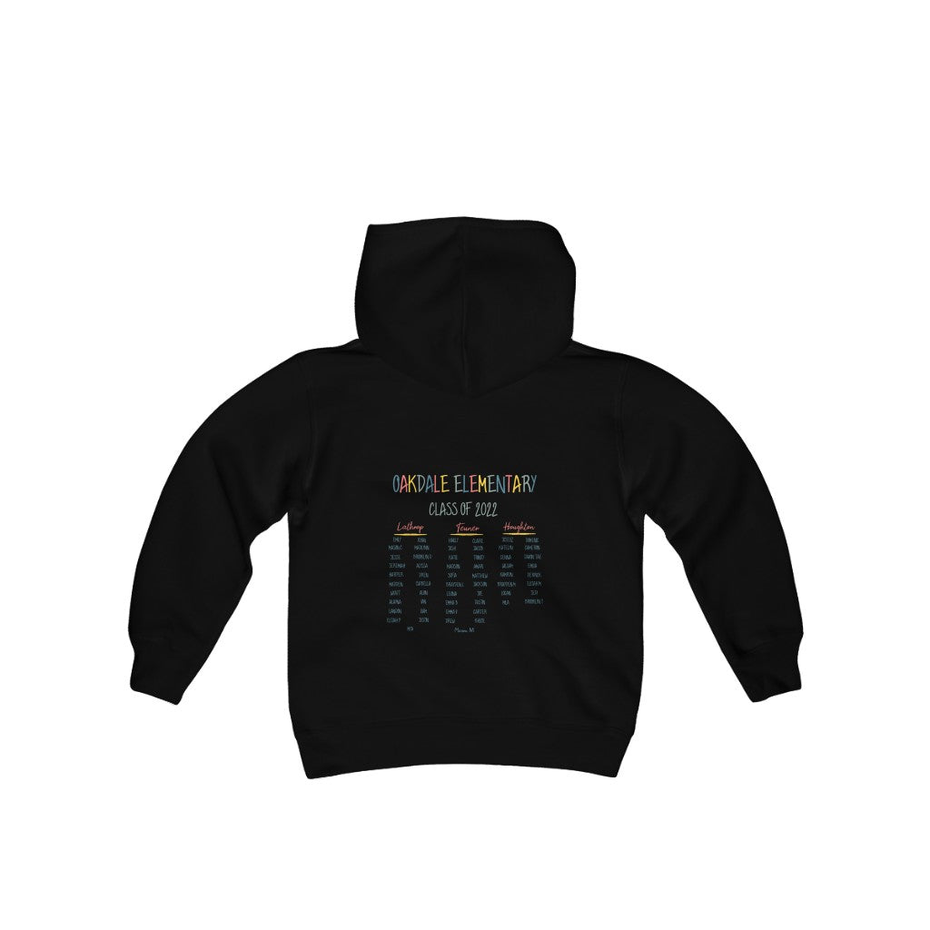 Oakdale Elementary Fifth Grade Youth Heavy Blend Hooded Sweatshirt