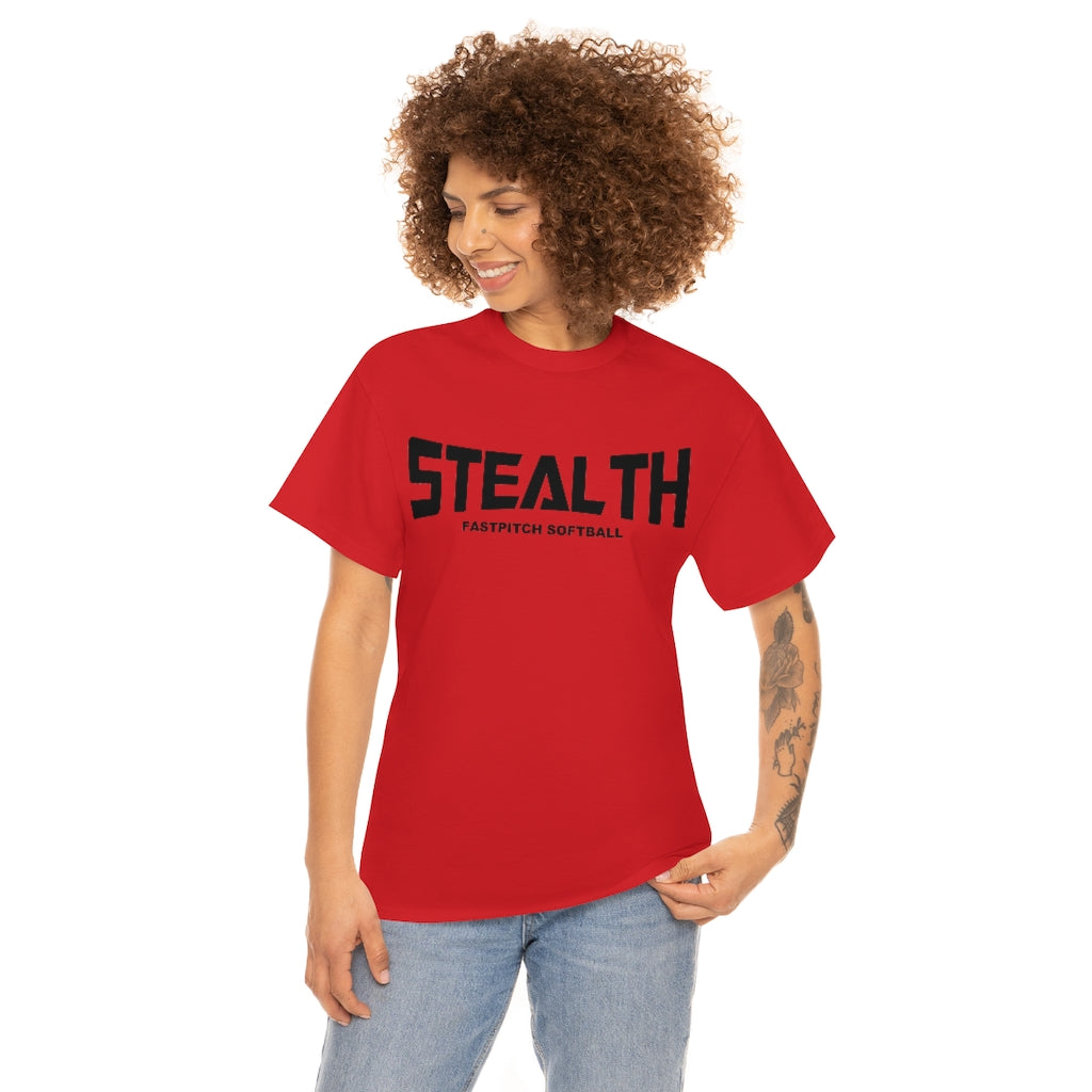Fenna and Jay black font Unisex Heavy Cotton Tee