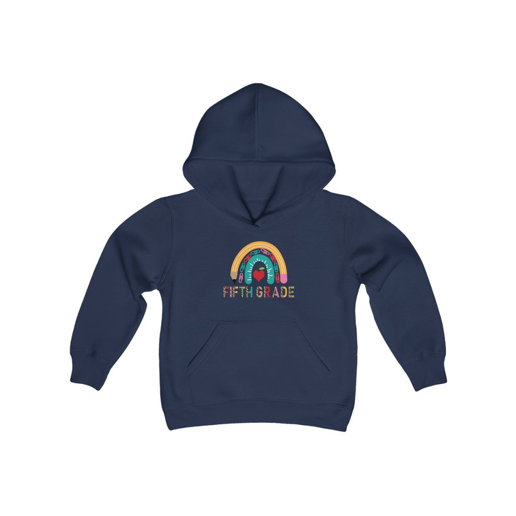 Oakdale Elementary Fifth Grade Youth Heavy Blend Hooded Sweatshirt