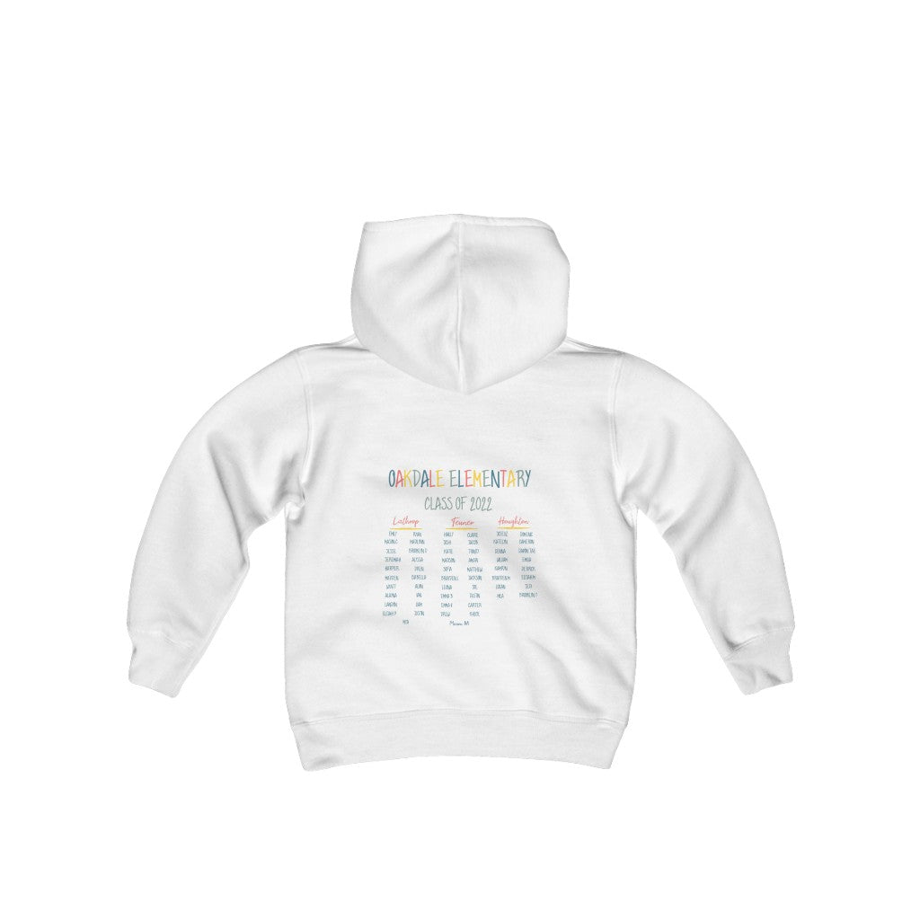 Oakdale Elementary Fifth Grade Youth Heavy Blend Hooded Sweatshirt