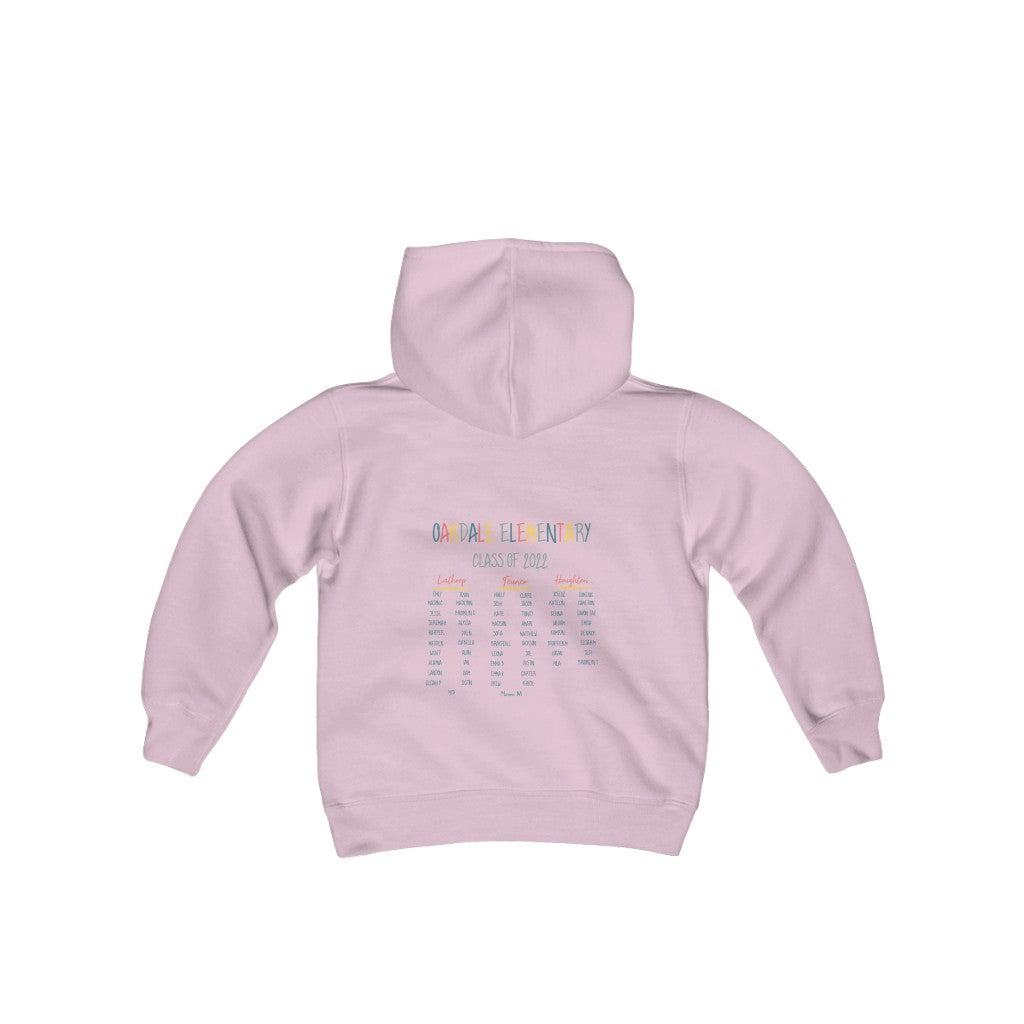 Oakdale Elementary Fifth Grade Youth Heavy Blend Hooded Sweatshirt