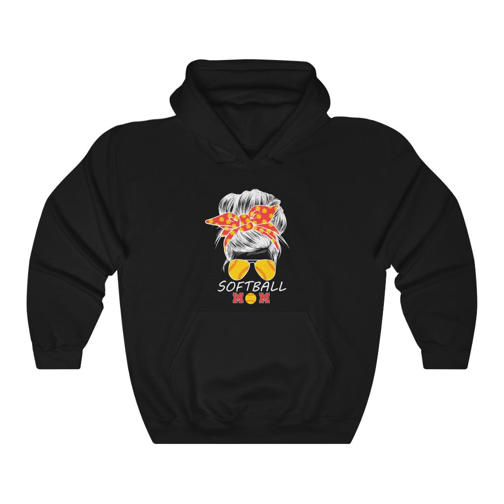 Softball Mom Unisex Heavy Blend™ Hooded Sweatshirt