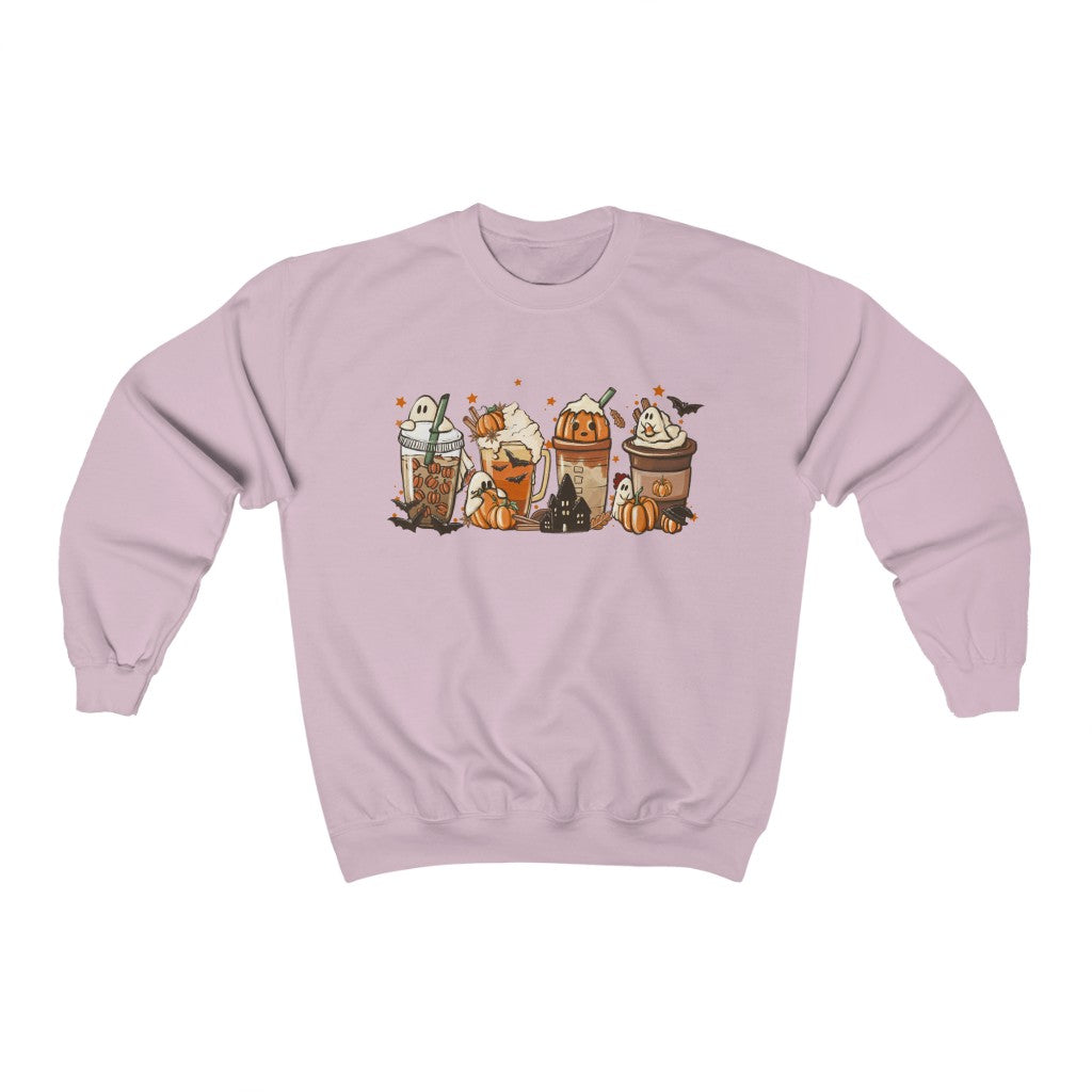 Halloween Coffee Unisex Heavy Blend™ Crewneck Sweatshirt