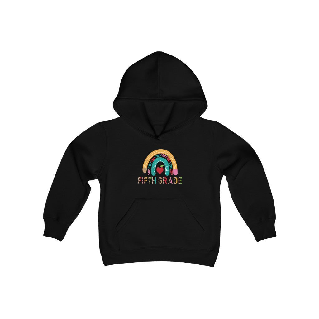 Oakdale Elementary Fifth Grade Youth Heavy Blend Hooded Sweatshirt