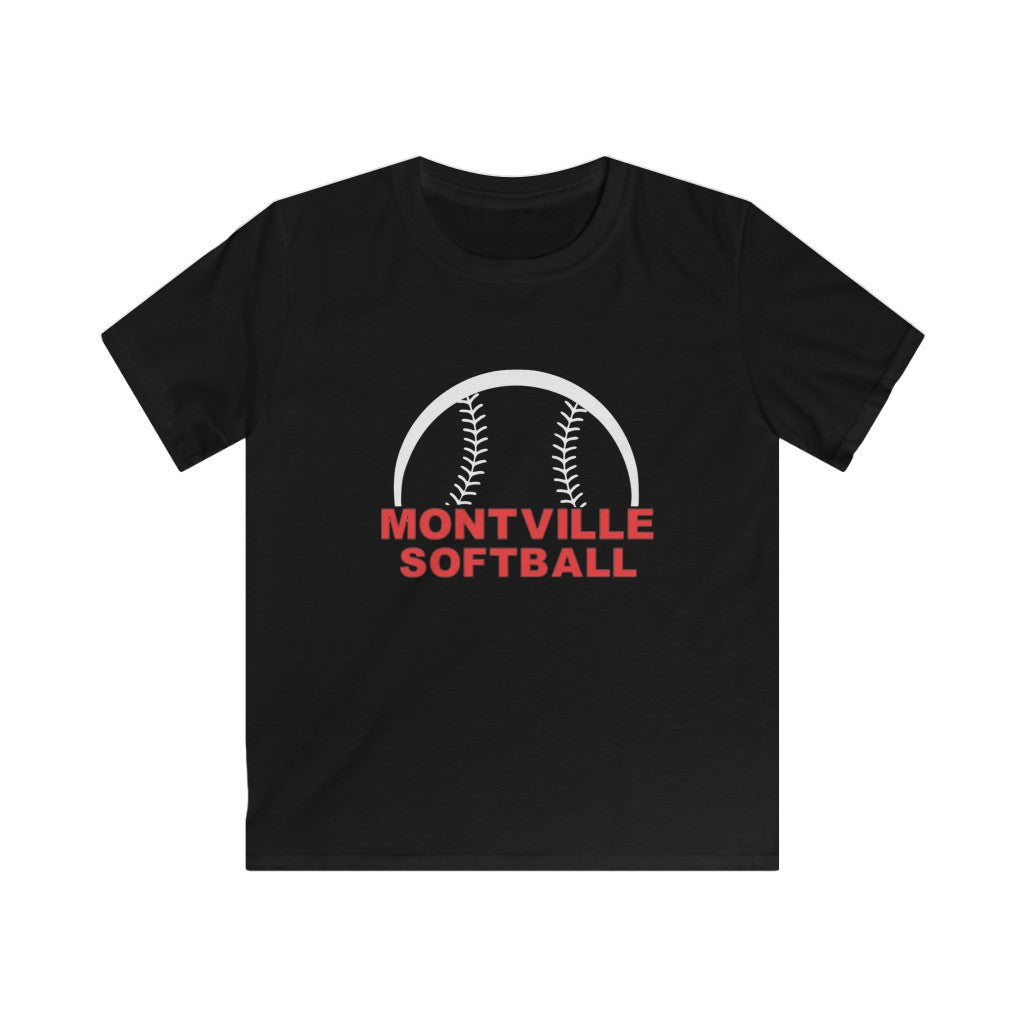 Montville Softball Kids Softstyle Tee