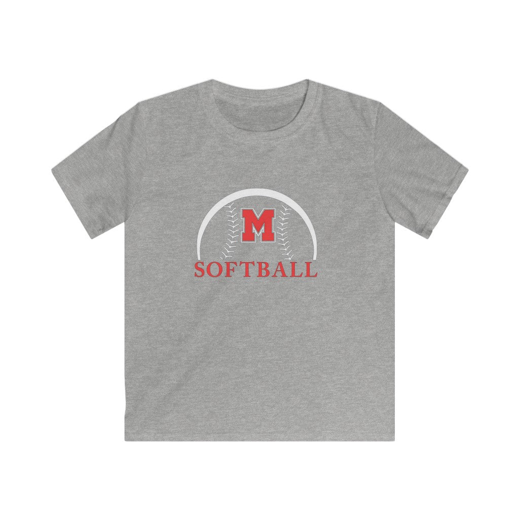 Montville Softball Kids Softstyle Tee