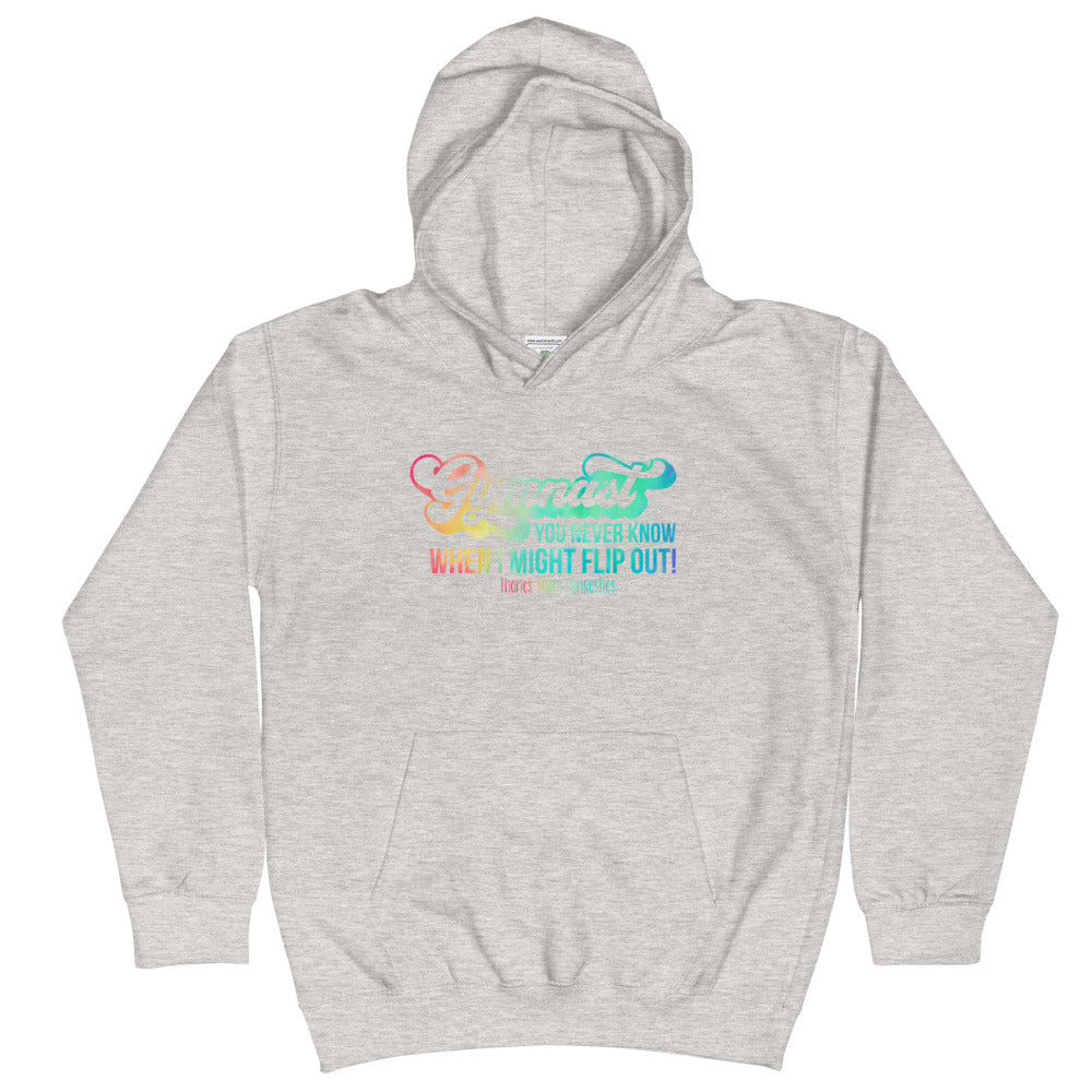 Thames I Can Flip Kids Hoodie