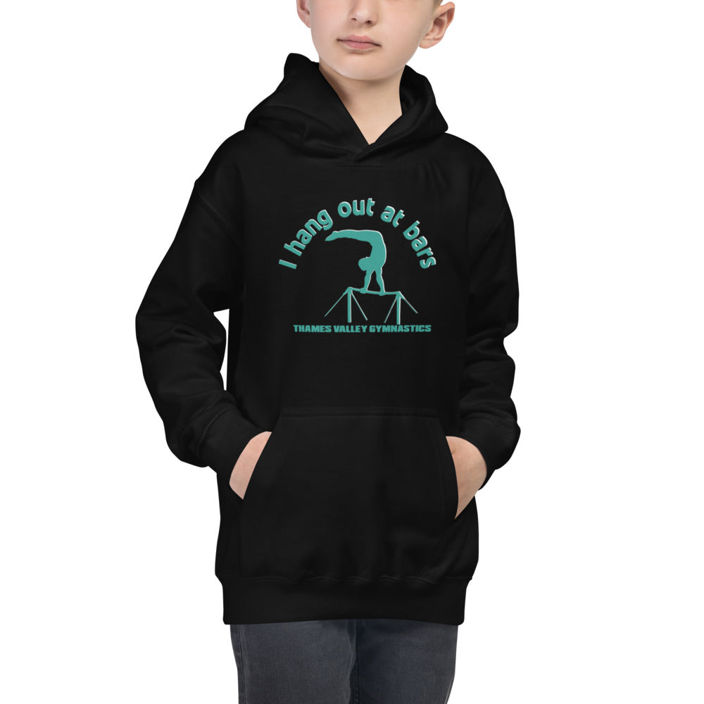 Thames I Hang out at Bars Kids Hoodie