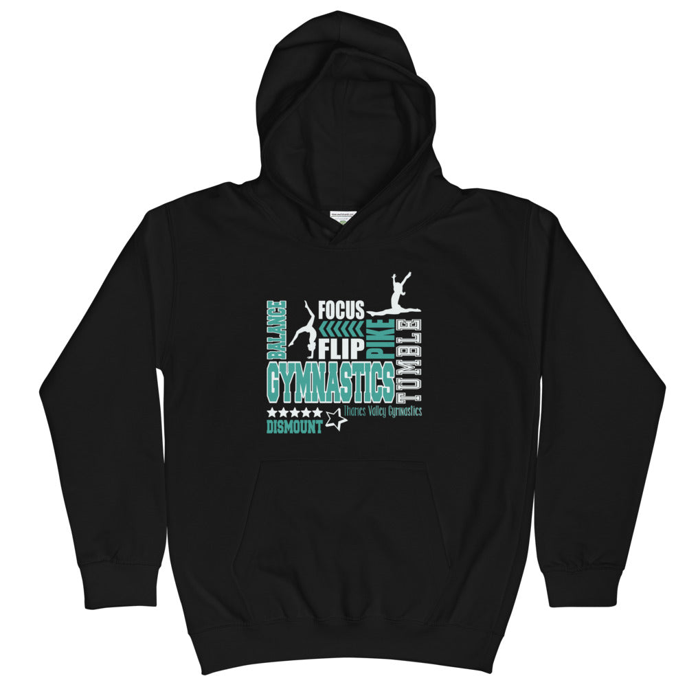 Thames Subway Art Kids Hoodie