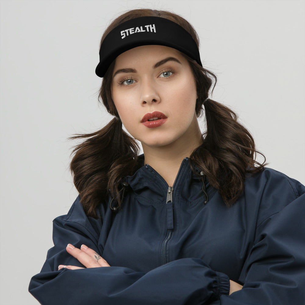 Stealth embroidered Visor