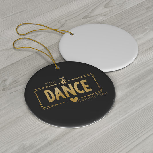The Dance Connection Ceramic Ornament