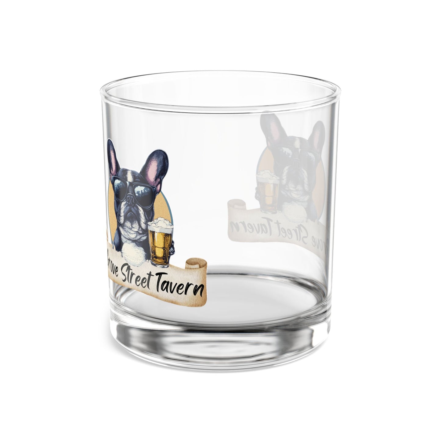 Grove Street Tavern Rocks Glass - 10oz Custom Drinkware for Pet Lovers