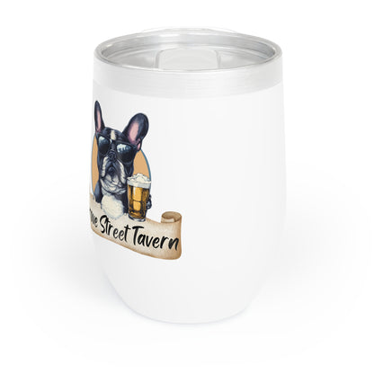 Grove Street Tavern Wine Tumbler - Perfect Gift for Dog Lovers and Wine Enthusiasts