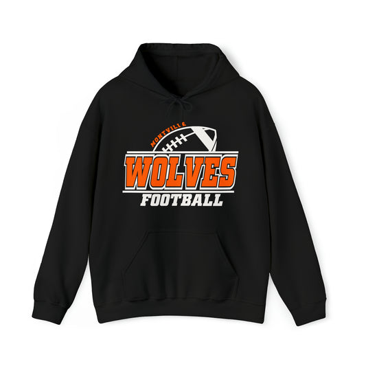 Montville Wolves Unisex Heavy Blend™ Hooded Sweatshirt