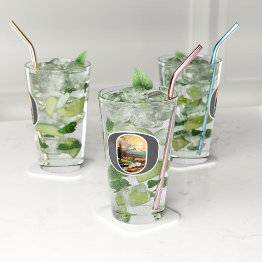 Oregon Pint Glass, 16oz