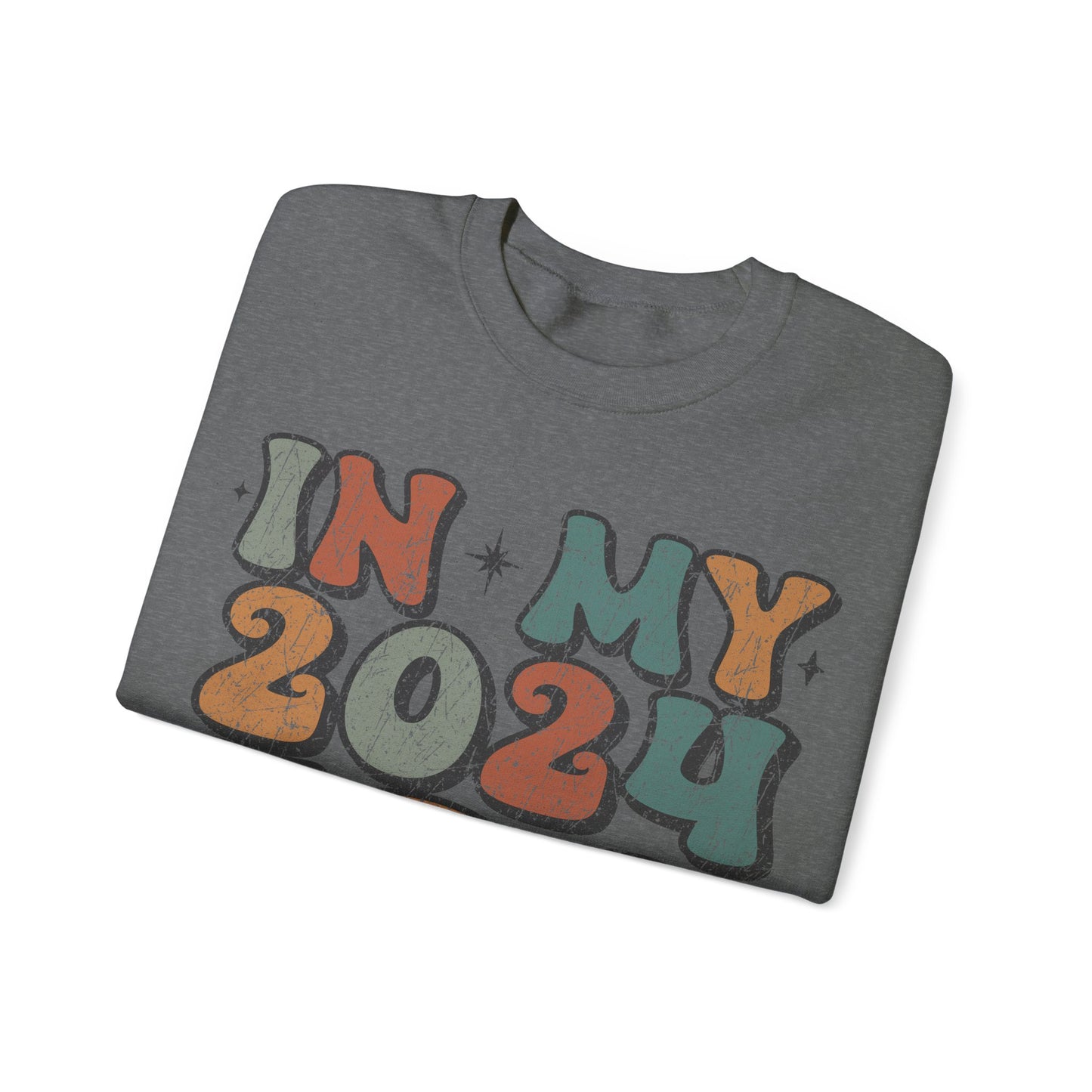 In my 2024 Era Unisex Heavy Blend™ Crewneck Sweatshirt
