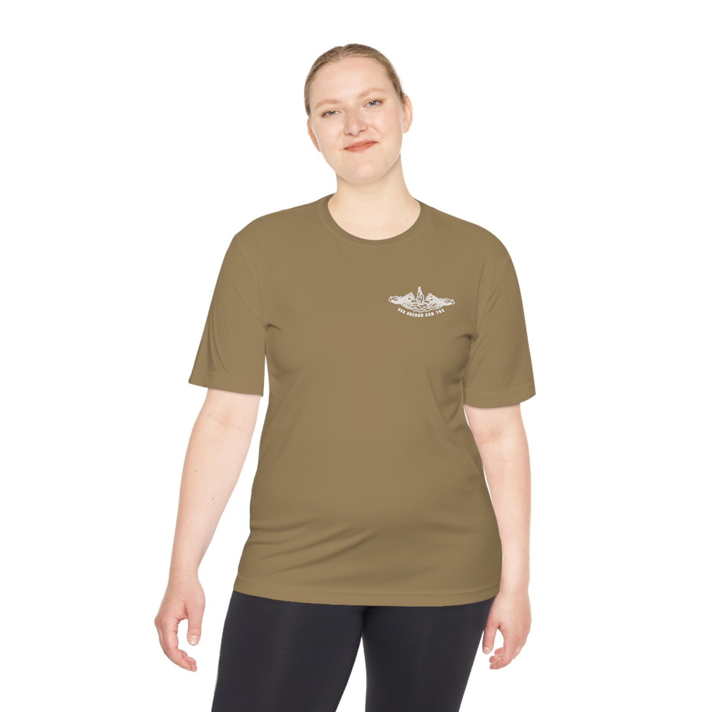 USS Oregon Unisex Moisture Wicking Tee