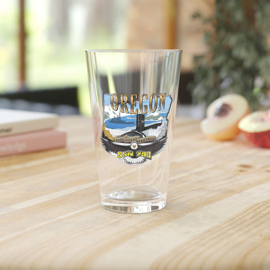 Oregon Pint Glass, 16oz