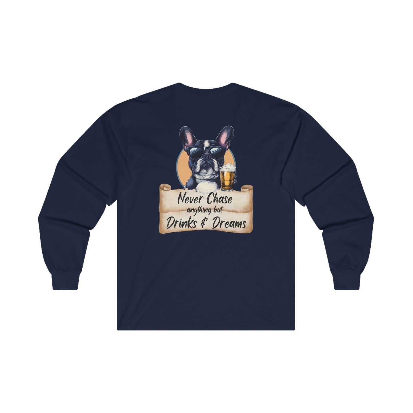 Grove Street Tavern Unisex Long Sleeve Captain Skull Tee - Fun and Unique Graphic Shirt for Casual Wear