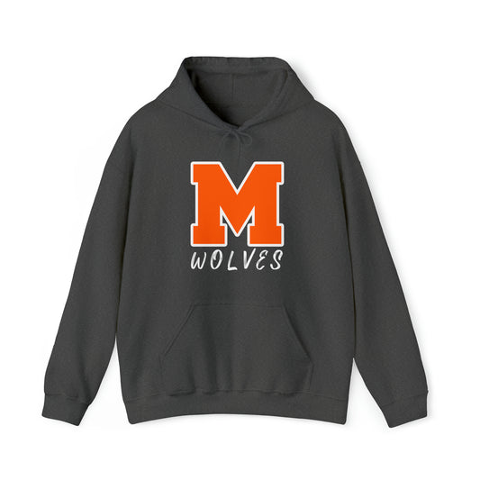 Montville Wolves Unisex Heavy Blend™ Hooded Sweatshirt